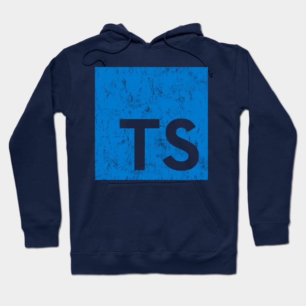 Vintage TypeScript Hoodie by vladocar